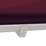 easycomfort easycomfort tenda da sole a caduta con rullo avvolgibile e angolazione regolabile 0 120 18070cm rosso