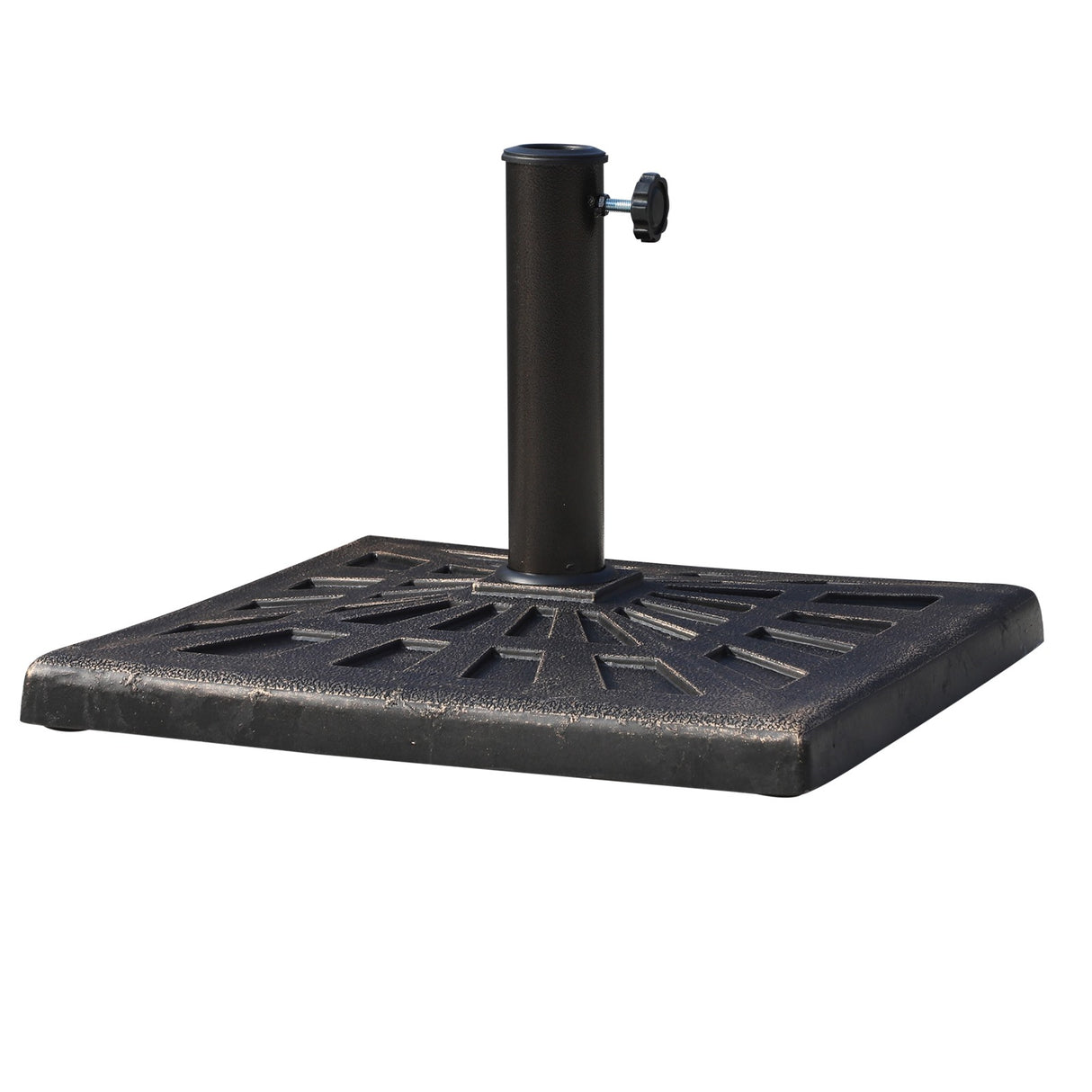 easycomfort easycomfort base per ombrellone diametro 3 8 4 8cm peso 16 8kg da giardino