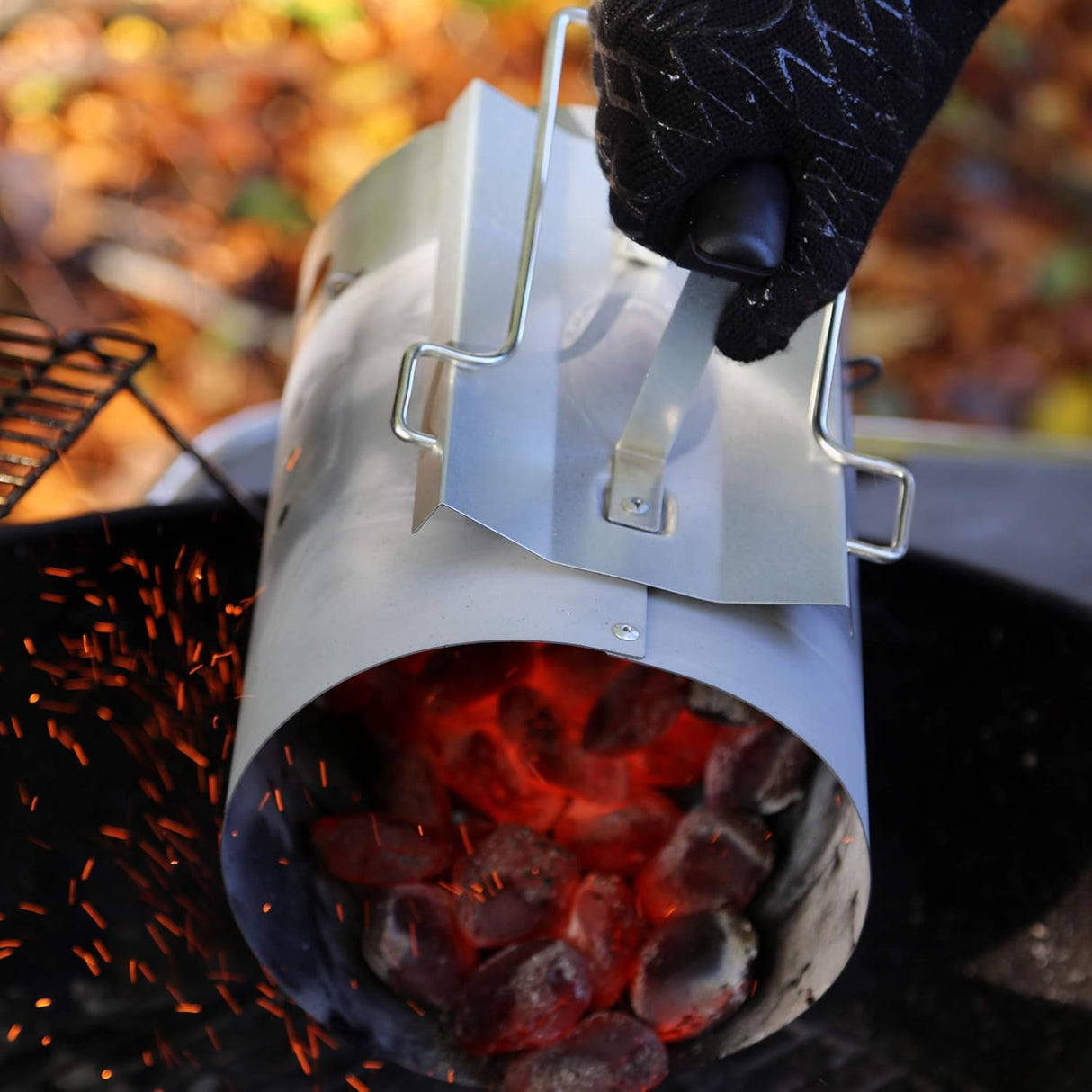 ambra garden ciminiera per barbecue a carbone ambra garden