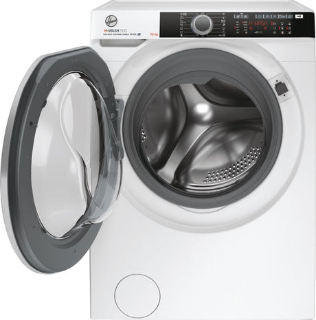 lavatrice a carico frontale hoover h wash 500 10 kg hwe 410ambs 1 s classe a a85xl60xp59 1400 giri motore inverter e funzione vapore hwe410ambs 38577