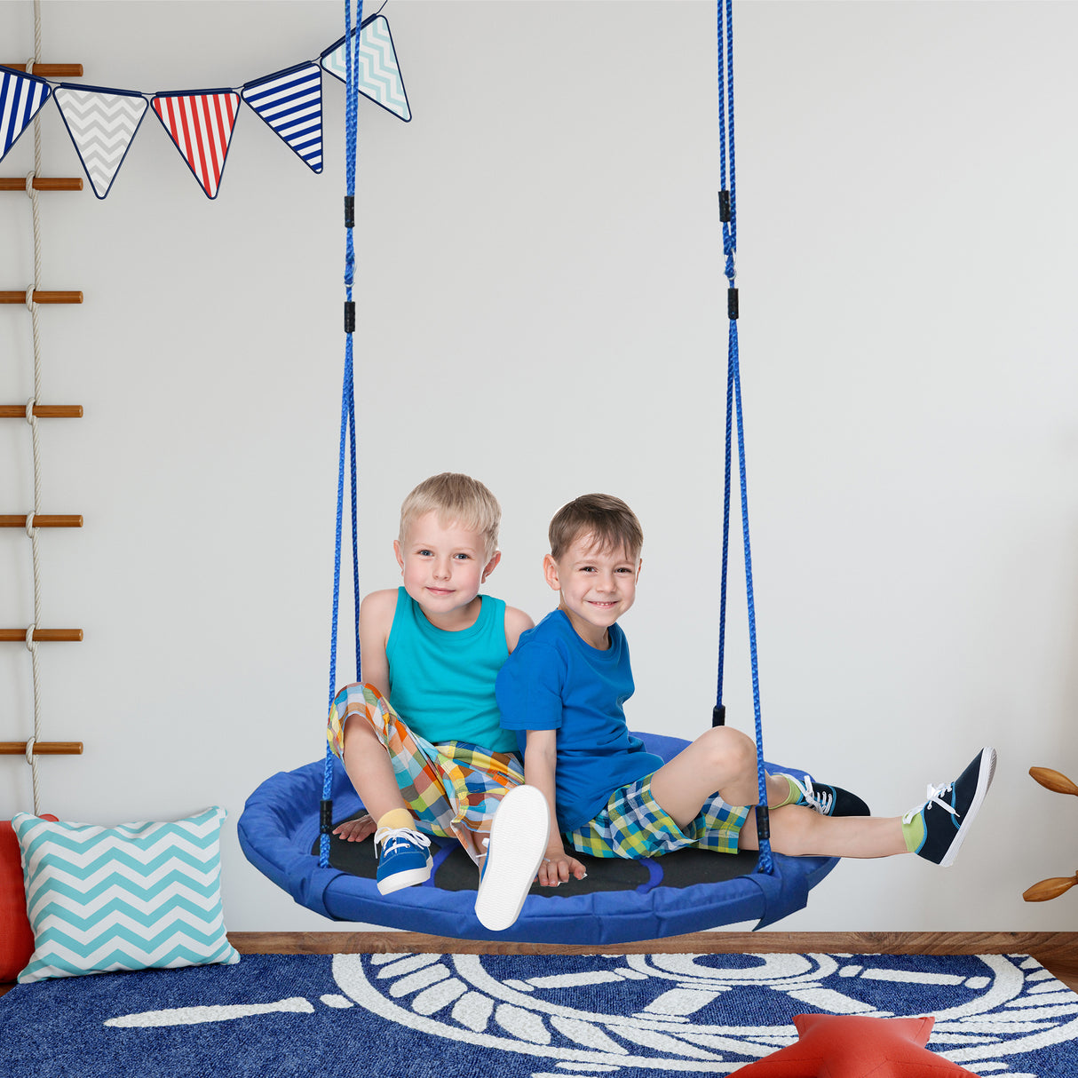 easycomfort easycomfort altalena da giardino per bambini tra 3 e 8 anni interno ed esterno 100 180cm carico massimo di 100kg