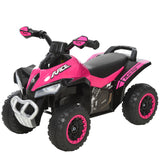 easycomfort easycomfort quad giocattolo per bambini cavalcabile con luci e suoni movimento a spinta eta consigliata 18 36 mesi rosa 67 5x38x 44cm