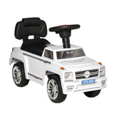 easycomfort easycomfort macchina giocattolo cavalcabile fuoristrada per bambini con fari e musiche integrate eta 18 36 mesi 68x30 5x41 5cm bianco