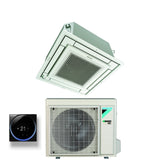 Daikin Vollflache Kassetten-Klimaanlage 18000 BTU FFA50A9 R-32, optionales WLAN mit weißem Gitter im Lieferumfang enthalten, Klasse A+/A – italienische Garantie