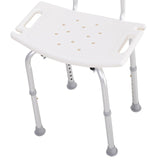 easycomfort easycomfort sedile da doccia con schienale ausilio da vasca sedia doccia altezza regolabile 8 posizioni antiscivolo ean 8054111846431