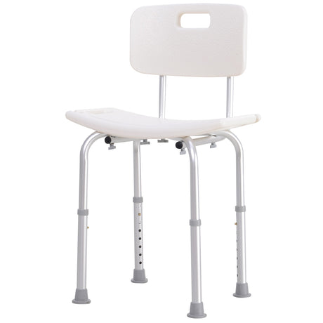 easycomfort easycomfort sedile da doccia con schienale ausilio da vasca sedia doccia altezza regolabile 8 posizioni antiscivolo ean 8054111846431