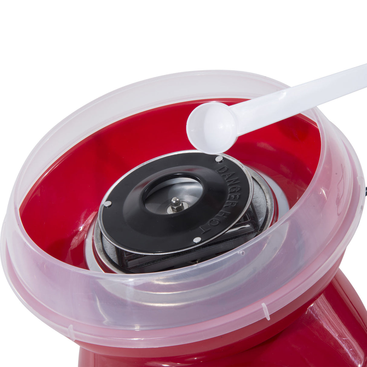 easycomfort easycomfort macchina per zucchero filato in pp acciaio inox e alluminio 450w 27 x 26 x 18cm rosso ean 8054111840804