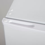 easycomfort frigo portatile da 91l con termostato regolabile scaffali a parete ripiani e un cassetto in metallo e plastica 47.5x44.2x84cm bianco