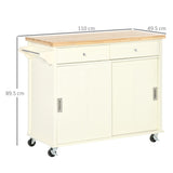 easycomfort easycomfort isola per cucina per utensili e accessori con cassetti armadietto e portasciugamani 110x49 5x89 5 cm bianco