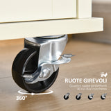 easycomfort easycomfort isola per cucina per utensili e accessori con cassetti armadietto e portasciugamani 110x49 5x89 5 cm bianco