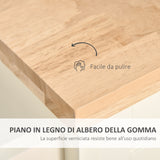 easycomfort easycomfort isola per cucina per utensili e accessori con cassetti armadietto e portasciugamani 110x49 5x89 5 cm bianco