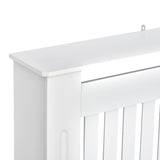 easycomfort easycomfort copritermosifone in legno mdf bianco 172x19x81cm