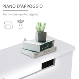 easycomfort easycomfort copritermosifone in legno a griglia bianco 78x82x19cm