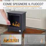 easycomfort easycomfort caminetto a bioetanolo piu efficiente ed ambientale capacita massima combustile 0 9 litri per una fiamma fino a 3 ore