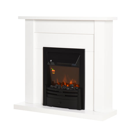 easycomfort easycomfort camino elettrico 10002000w effetto fiamma con led a 5 livelli e telecomando bianco