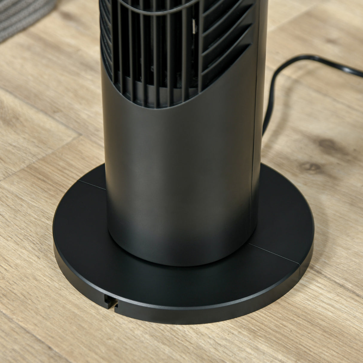 easycomfort easycomfort ventilatore a colonna con telecomando fino a 5m oscillante 70 con 3 modalita e 3 velocita timer 7 5h 40w nero 18x78 5cm