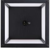 easycomfort easycomfort lampada da terra moderna lampadina illuminazione interna salvaspazio con ripiani da soggiorno cotone mdf 26 x 26 x 160 cm nero e bianco ean 8054111846059