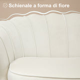 easycomfort easycomfort divano vintage 2 posti industrial chic divanetto francese per ingrasso in velluto 130x77x77cm