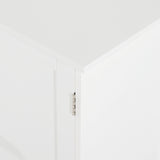 easycomfort easycomfort amardietto sottolavabo in mdf mobiletto sottolavello bianco per bagno con 2 ante 60x30x60cm ean 8054111843294