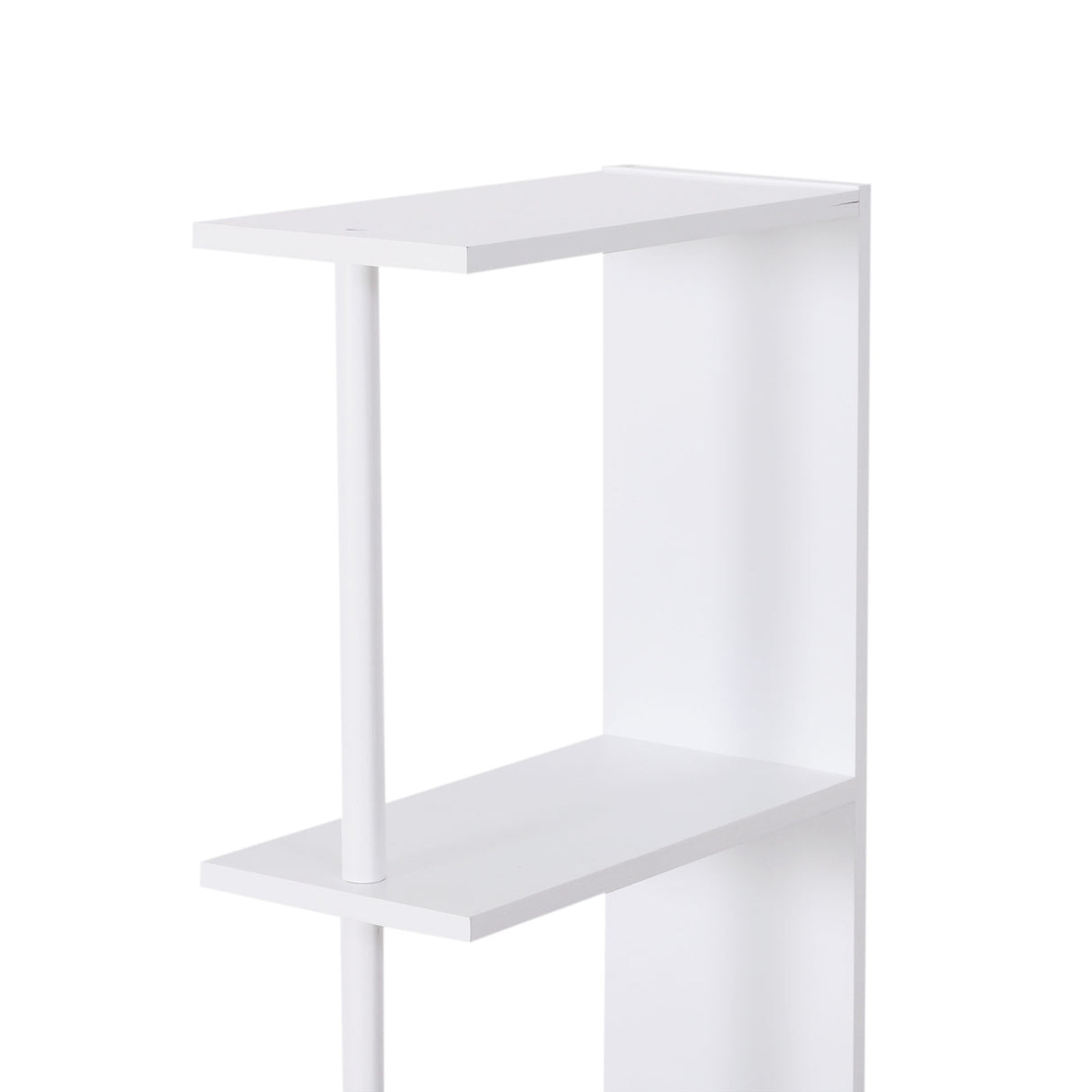 easycomfort easycomfort mobiletto a colonna salvaspazio in legno armadietto da bagno con ripiani e armadietti bianco 15x33x136 5cm ean 8054111841566