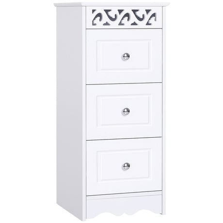 easycomfort easycomfort mobiletto multiuso con cassetti mobiletto basso in mdf grado e1 29 8x29 8x68 5cm bianco ean 8054144134123