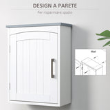 easycomfort easycomfort mobile pensile bagno a unanta con mensola regolabile 41x18 5x52cm bianco e grigio