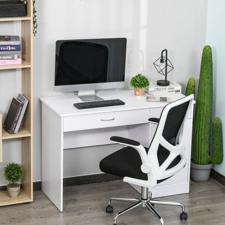 easycomfort easycomfort scrivania moderna per pc e computer con 2 cassetti e 1 armadietto scrivania con libreria salvaspazio per ufficio o camera in legno bianco ean 8054111847667