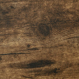 easycomfort easycomfort mobile scarpiera con vano contenitore legno e metallo marrone