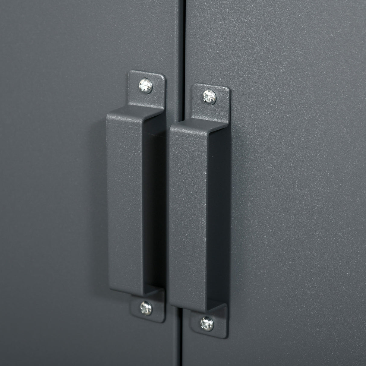 easycomfort easycomfort mobiletto multiuso a 2 ante stile industriale armadietto metallico per casa e garage grigio