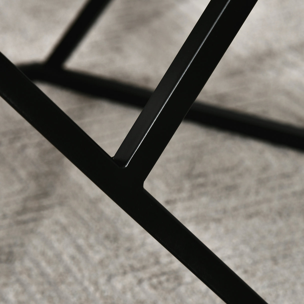 easycomfort easycomfort tavolino da salotto moderno con piano effetto marmo e struttura in mdf e acciaio 81x70x51 2 cm nero