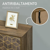 easycomfort easycomfort mobile da ingresso moderno con decori dorati e gambe in acciaio 99x39x75 5cm
