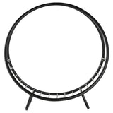 easycomfort easycomfort portalegna in ferro per interni ed esterni nero