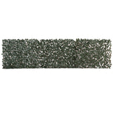 easycomfort finta siepe 8 pezzi parete verde estensibile per esterni in legno e poliestere 200x100cm