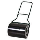 easycomfort easycomfort rullo da giardino in metallo nero serbatoio 60 l 50 cm