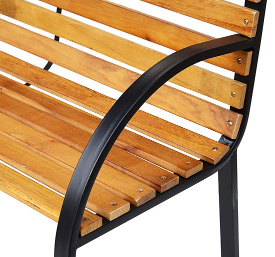 easycomfort easycomfort panca in legno 2 posti panchina da esterno giardino balcone