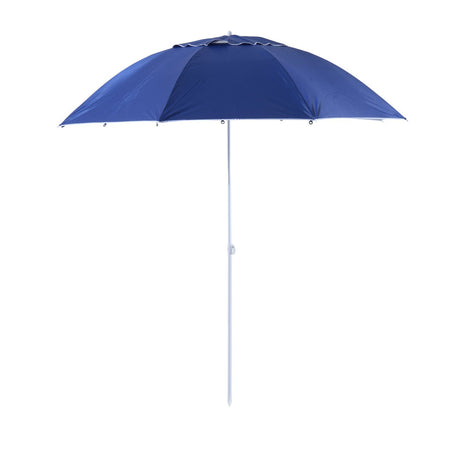 easycomfort easycomfort ombrellone da spiaggia tenda parasole 2 in 1 protezione uv 50 in poliestere ferro con borsa di trasporto