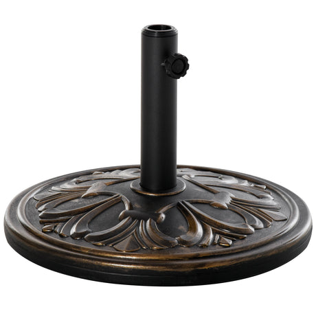 easycomfort easycomfort base per ombrellone per palo da 35mm 38mm 48mm peso 13kg da giardino