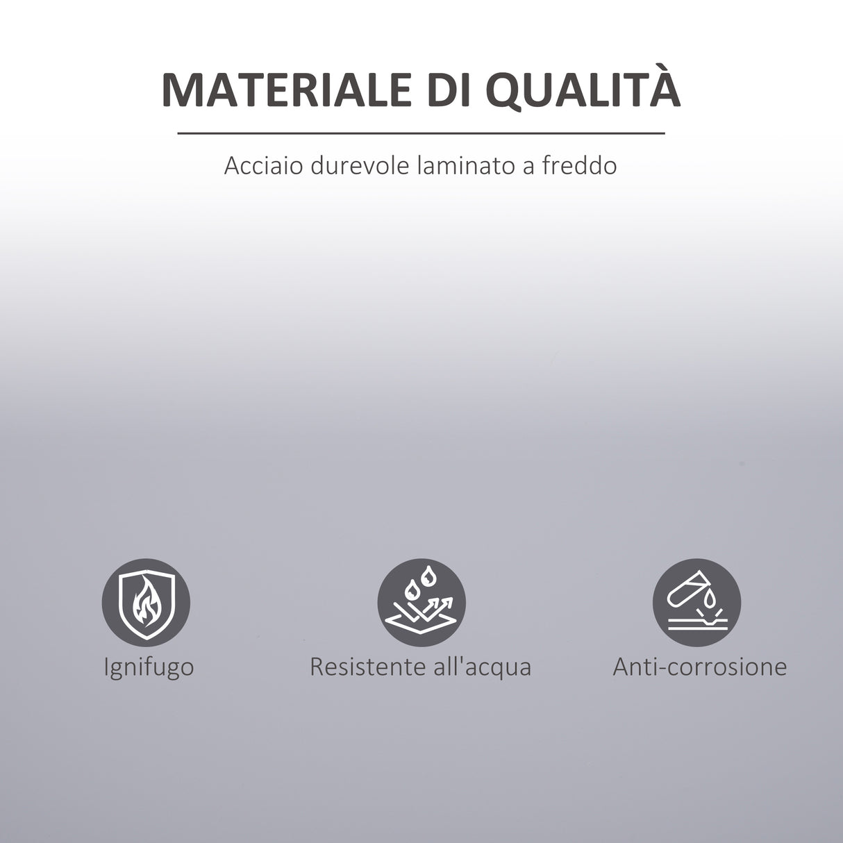 easycomfort easycomfort armadietto mobile ripiano regolabile chiusura di sicurezza per casa ufficio garage acciaio 80x40x92 5cm grigio ean 8054111848473