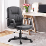 easycomfort easycomfort sedia da ufficio ergonomica e girevole poltrona da ufficio con altezza regolabile in similpelle 606090 99cm nero ean 8055776910000
