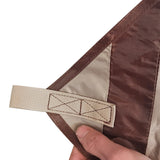 easycomfort telo ombreggiante protettivo in tessuto oxford con borsa funi picchetti e aste incluse 300x500x240 cm