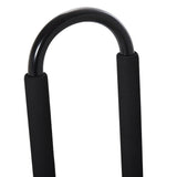 easycomfort easycomfort set 2 staffe porta kayak con attacco universale per portapacchi adatte per canoe e paddleboard nero 46x16.5x47cm