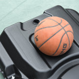 easycomfort easycomfort canestro da basket altezza regolabile in acciaio con base