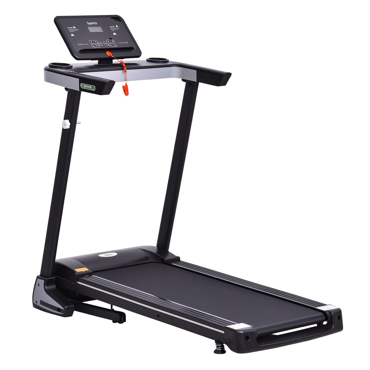 easycomfort easycomfort tapis roulant elettrico pieghevole 1 12km h motore 500w schermo lcd nero