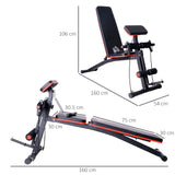 easycomfort easycomfort panca multifunzionale regolabile per bilanciere addominali dorsali manubri elastici per allenamento completo