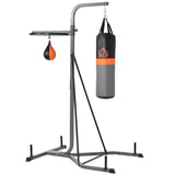 easycomfort easycomfort stazione multiuso regolabile con sacco da boxe 20kg e punching ball per allenamento pugilato