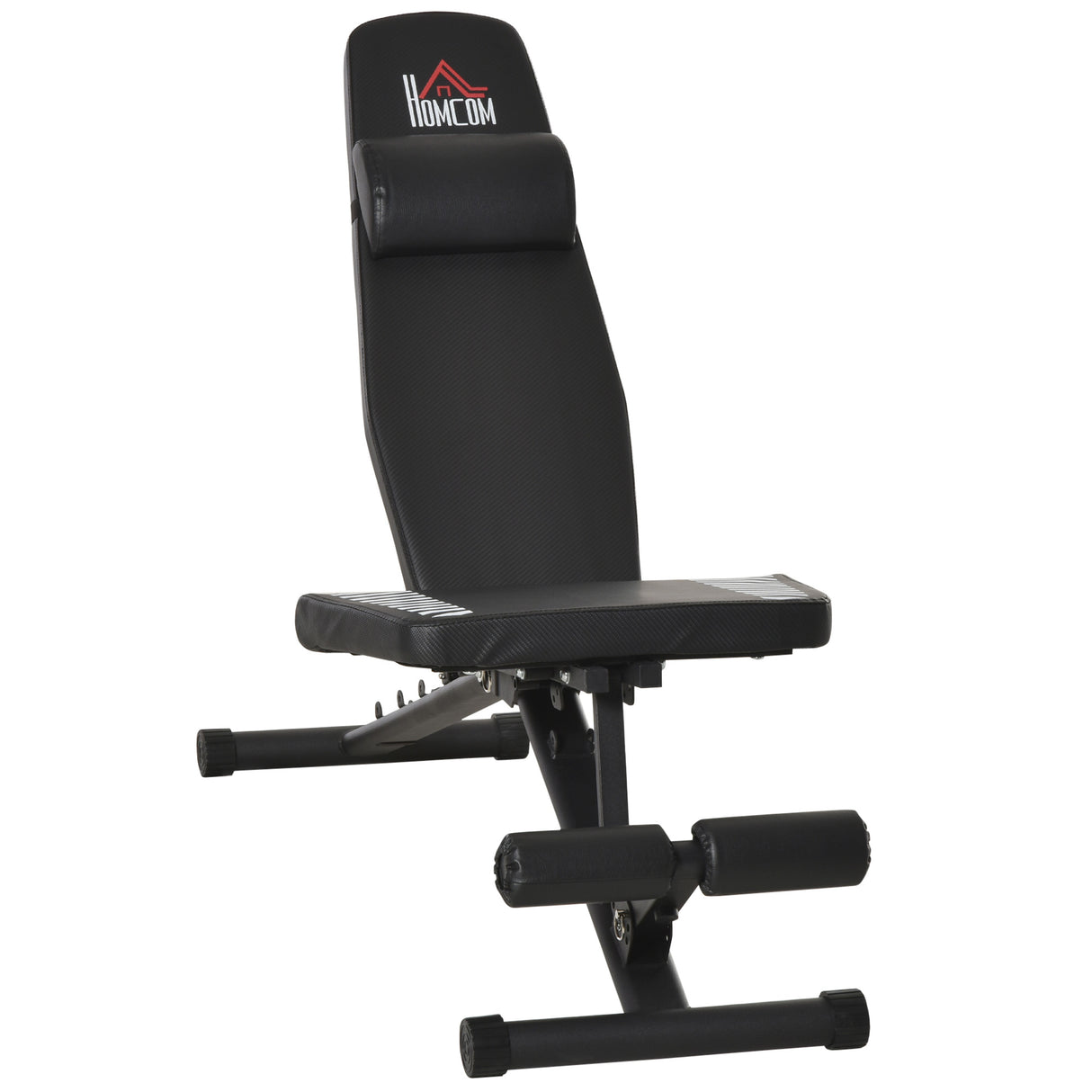 easycomfort easycomfort panca pesi multifunzione per palestra pieghevole e regolabile 145x55x41 114cm nero