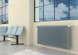 cordivari batteria completa radiatore in acciaio cordivari ardesia as9 3 colonne da 14 elementi interasse 1744 mm altezza 1800 mm con tappi e riduzioni inclusi