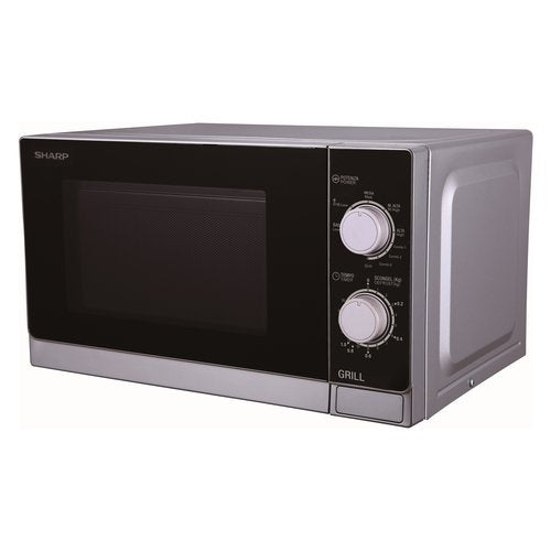 sharp microonde sharp r600in 20 litri 800 w a259xl44xp338 grill silver ean 4974019947655