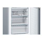 bosch frigorifero combinato bosch serie 4 kgn392ldc 369 litri classe d a203xl60xp66 no frost metal look ean 4242005374571