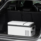 easycomfort frigo portatile elettrico a compressore 20l con maniglia e schermo lcd frigorifero piccolo da 12 24v dc e 110 240v ac per auto e camion